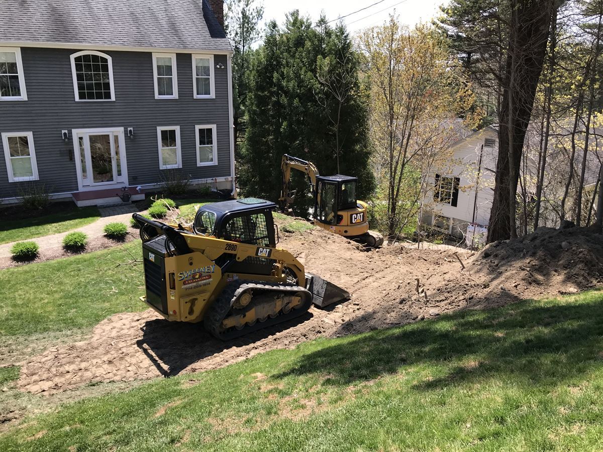 Marshfield retaining wall